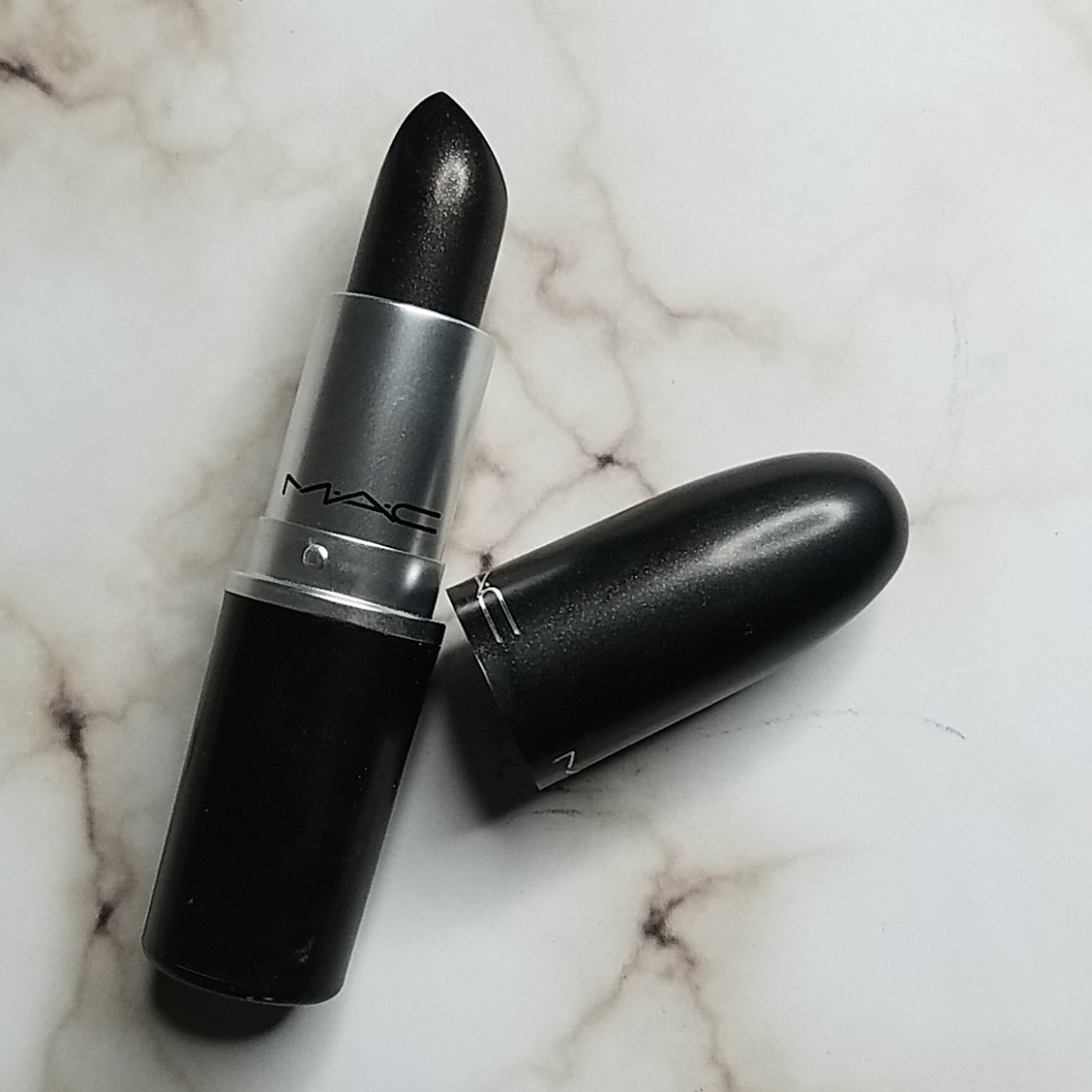 Mac Lipstick in Black Night